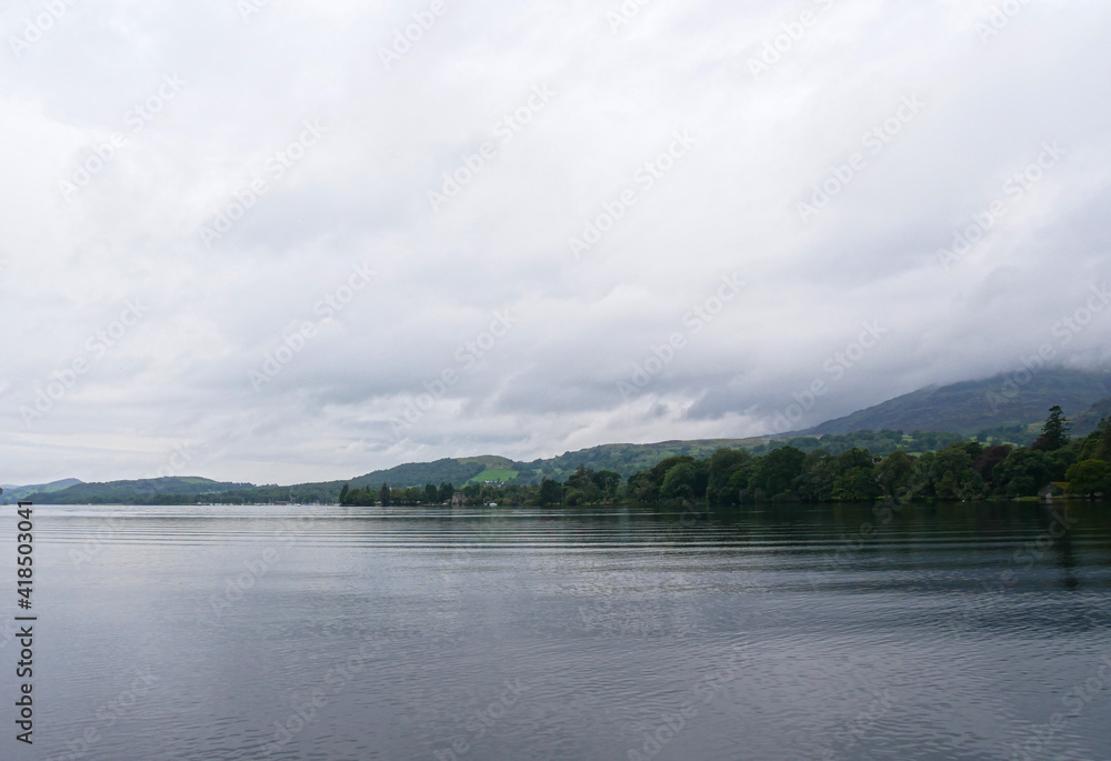 coniston water in the lake district