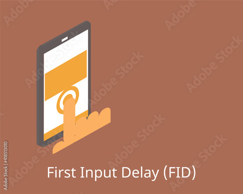 core web vitals in First Input Delay (FID)