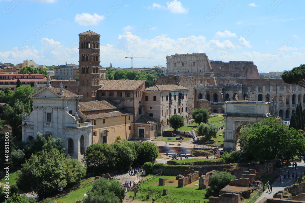 View from the Roman Forum