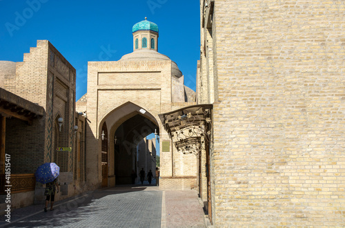 narrow ancient street of middle east town in summer heat  © Vitaliy Honor 
