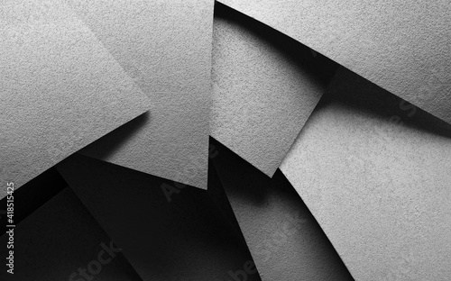 Composition made geometric shapes. Abstract background.