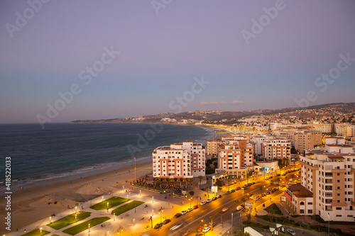 Morocco. Tanger. Beach.