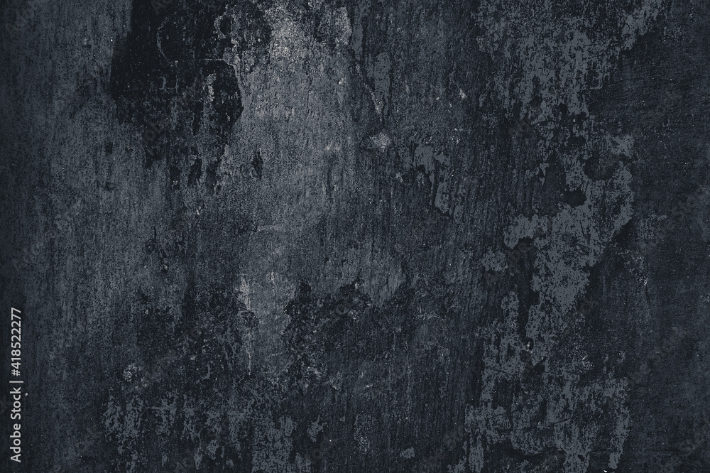 Fototapeta premium Cracked and peeling paint old wall background.