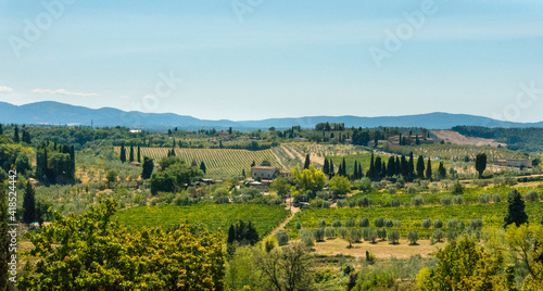 Tuscany landscape  Italy
