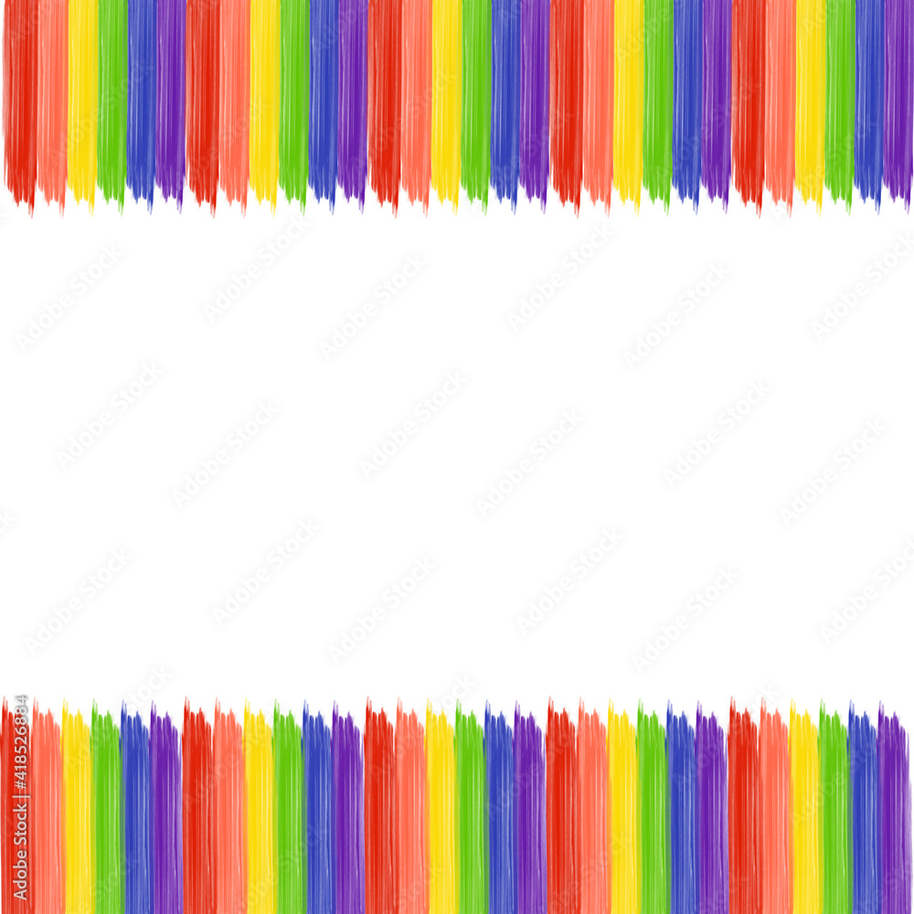 Colorful template with copy space at the center. Rainbow colors is the theme for pride parade. Colorful template with copy space at the center. Rainbow colors is the theme for pride parade.