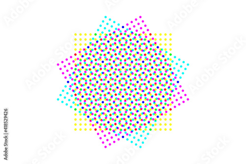 CMYK color model, press, halftone