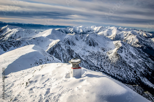 Obraz na płótnie Tatry w salonie
