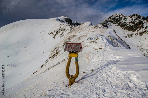 Obraz na płótnie Tatry w salonie