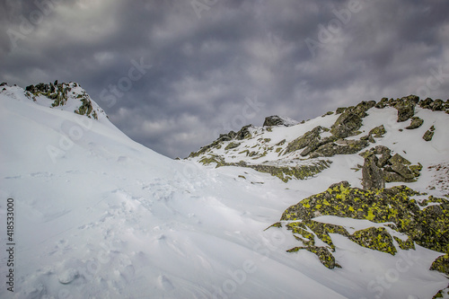 Obraz na płótnie Tatry w salonie