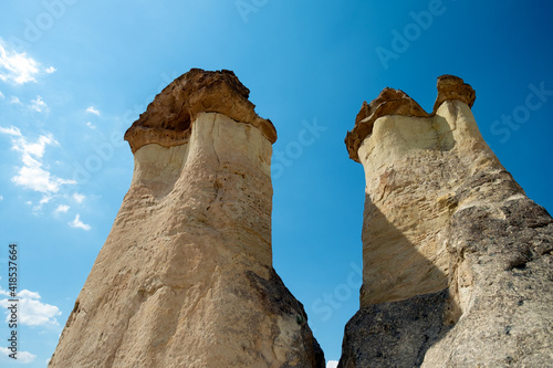 Fairy chimneys in Cappadocia