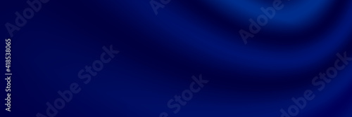 Abstract vector background luxury blue cloth or liquid wave or wavy folds of grunge silk texture satin velvet material, luxurious background or elegant wallpaper 