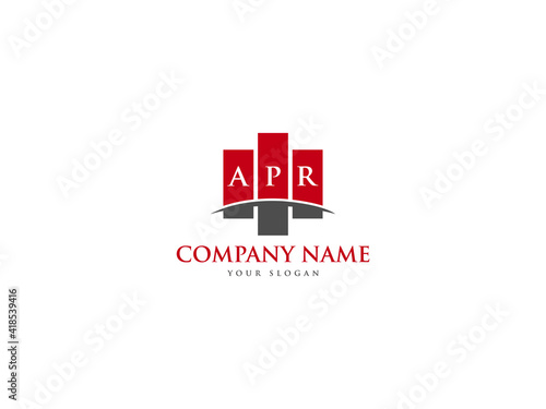 APR Logo Letter Design For Business