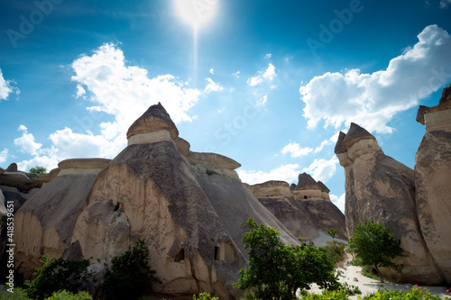 Fairy chimneys in Cappadocia