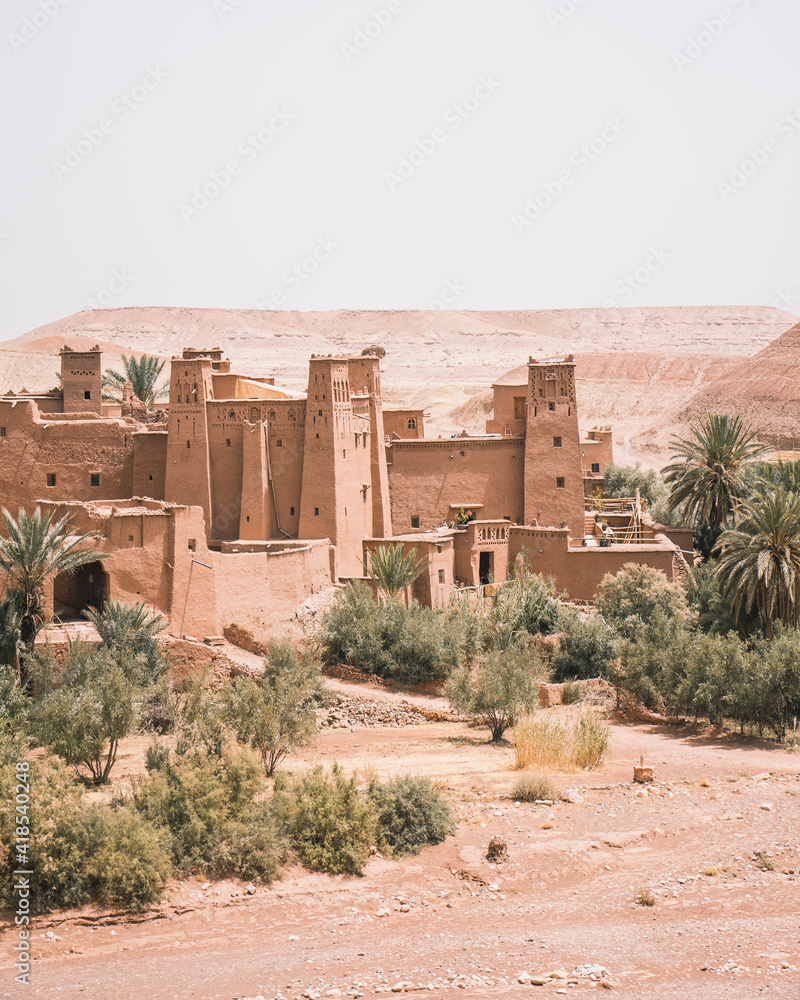 Old moroccan desert town Chefchaouen