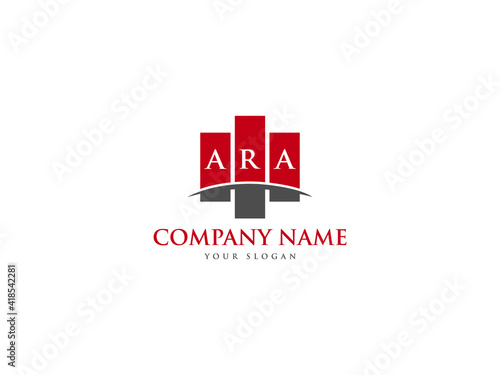 ARA Logo Letter Design For Business