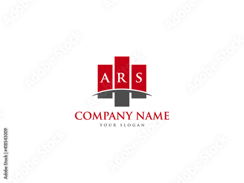 ARS Logo Letter Design For Business photo