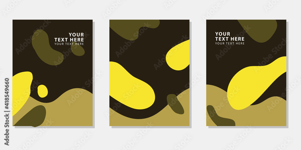 set of cards background in abstract