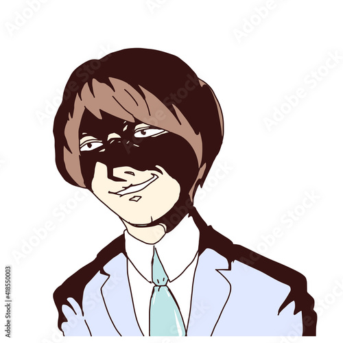 何かを軽買うする男性