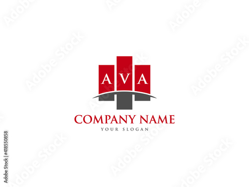 Letter AVA Logo Icon Design For Kind Of Use photo