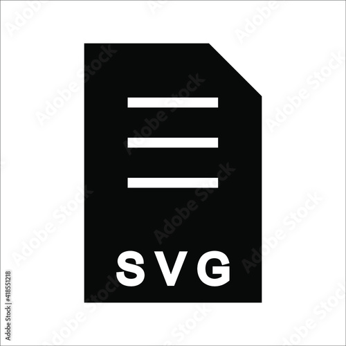 Major file format vector icon illustration. linear style sign for mobile concept and web design. Symbol, logo on white background.