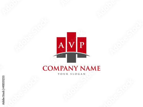 Letter AVP Logo Icon Design For Kind Of Use photo