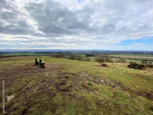 A view of the Shropshire Countryside from Haughmond Hill © Simon Edge