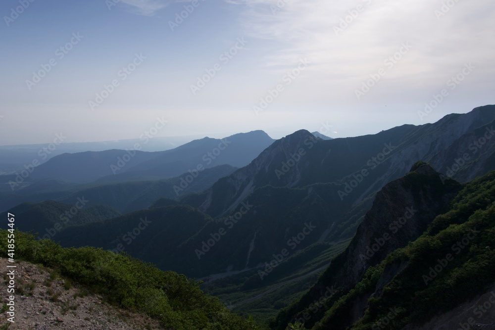 山頂から見える世界