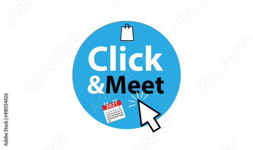 Click and Meet Buton