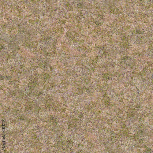 Dry Grass Seamless Texture Material Map for creating materials, background, diffuse texture or commercial use	 photo