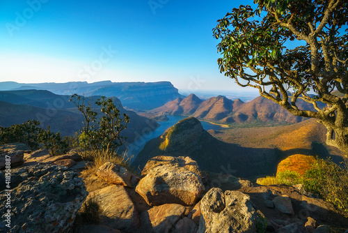 three rondavels and blyde river canyon at sunset, south africa 22