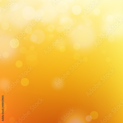 Orange bokeh background