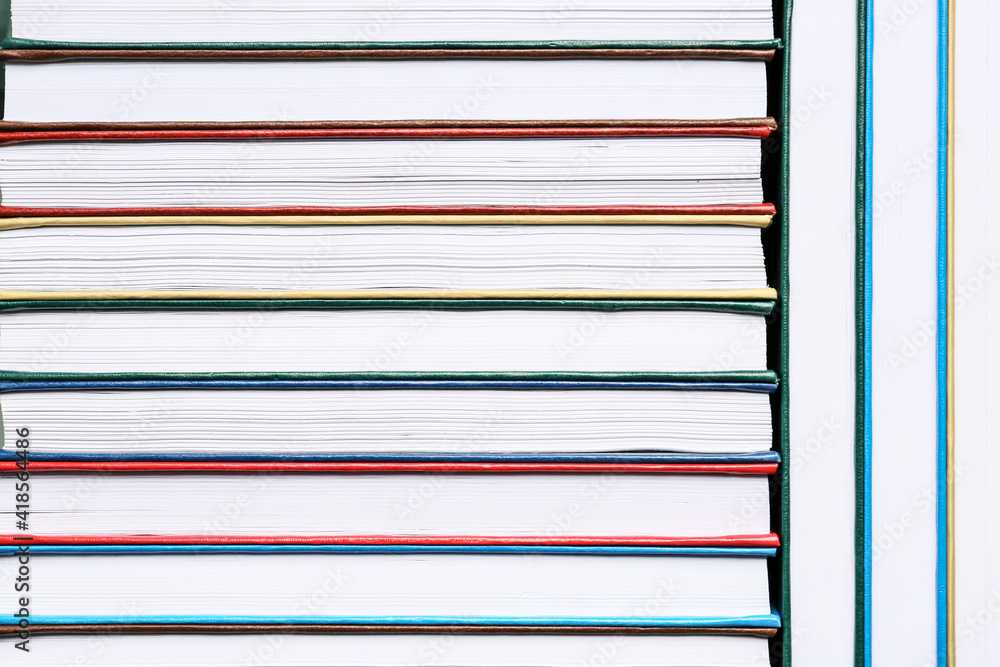 Many different books as background Many different books as background