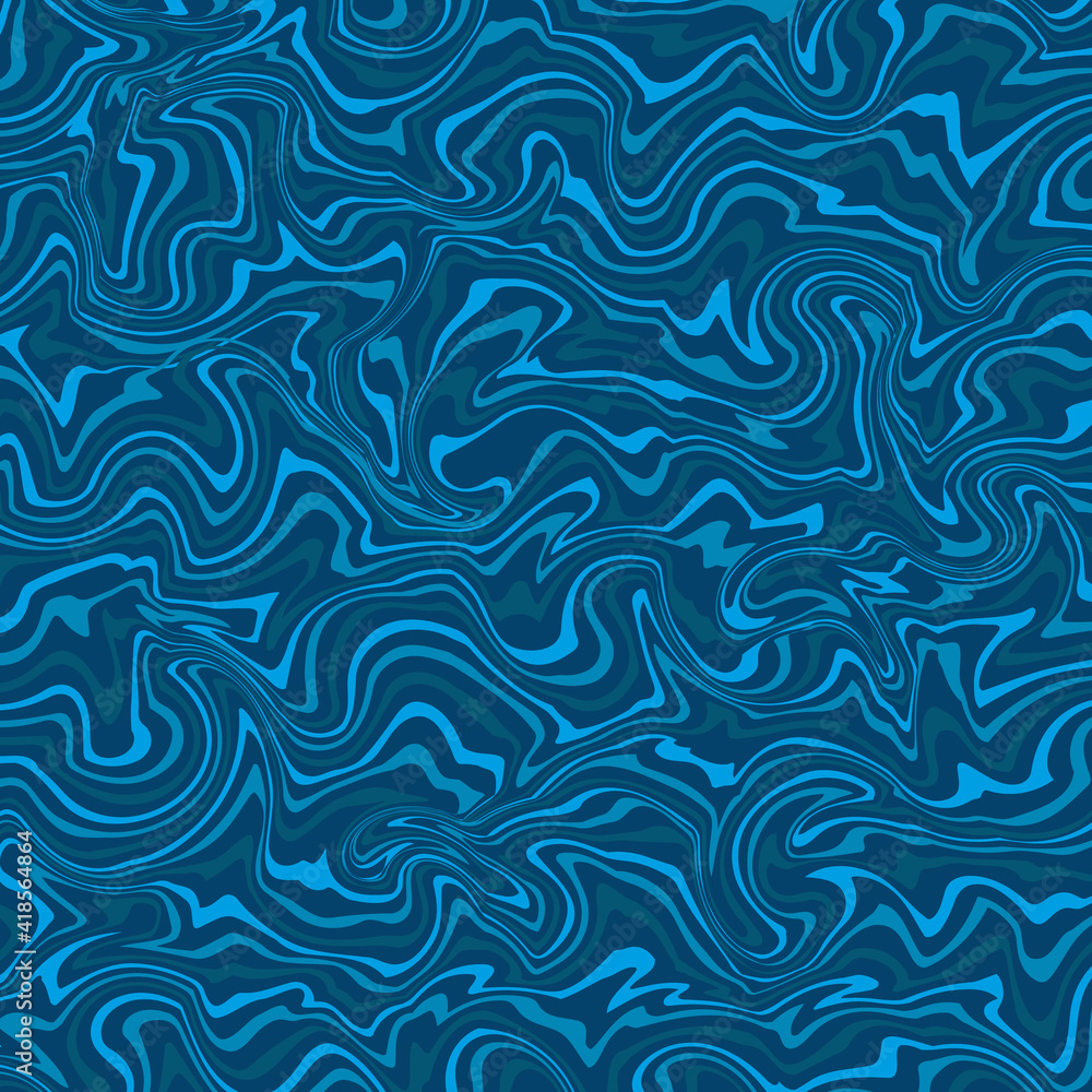 Abstraction of the sea. Vector illustration