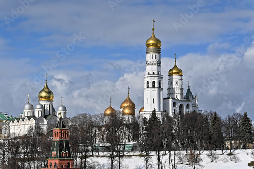 The Moscow Kremlin.