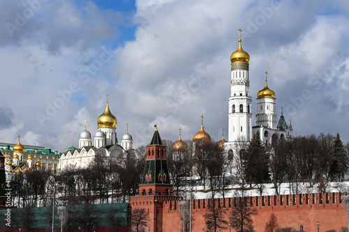 The Moscow Kremlin.