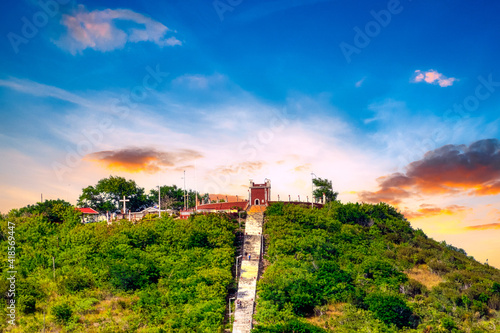Canvas Print Hill of the Cross in Holguin, Cuba