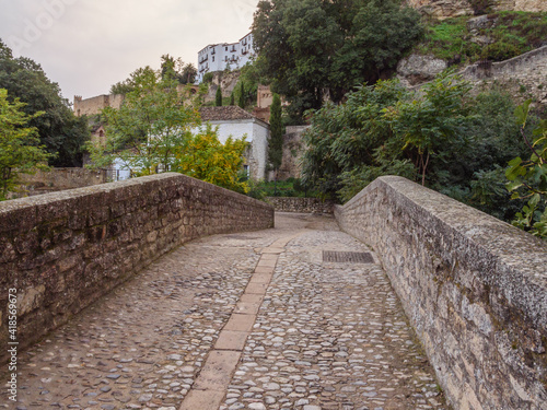 Puente Romano, Puente de las Curtidurías in Ronda, spain