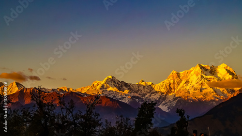 sunset in the mountains © Shakti