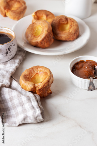 Yorkshire Puddings. Homemade Traditional fluffy golden Yorkshire Puddings.