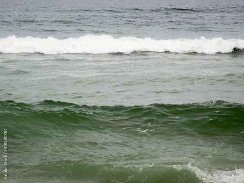 Ocean waves near the shore