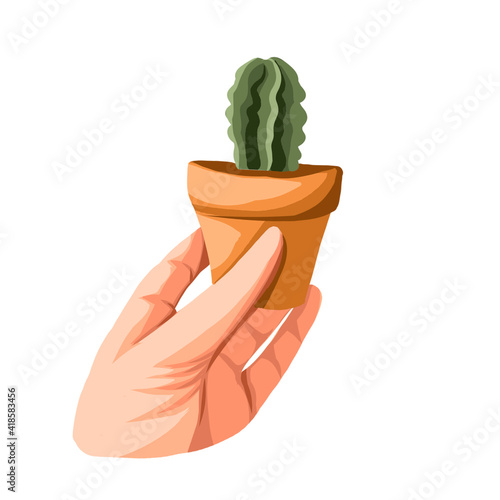 A collection of hands holding bouquets or bunches of blooming flowers. hands holding flower bowls, pots. Flower pots.A bunch of floral decorative design elements isolated on a white background. 