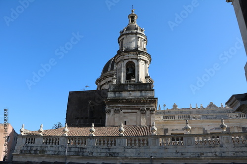 Sant’Agata Cathedral in Catania, Sicily Italy