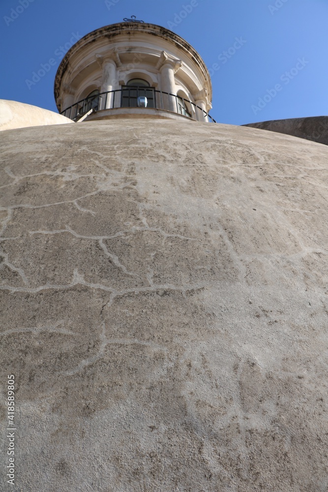 Dome of Chiesa della Badia di Sant'Agata in Catania, Sicily Italy Dome of Chiesa della Badia di Sant'Agata in Catania, Sicily Italy