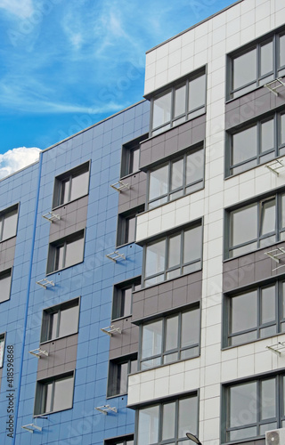 Modern panel apartment building © AVD