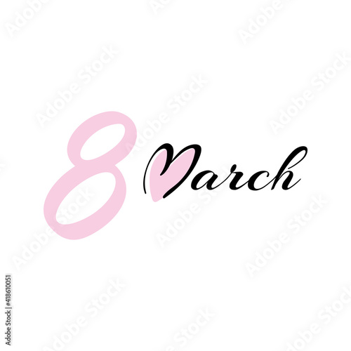 8 march. Happy Women s Day