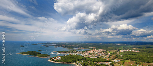 Istria Peninsula on the Adriatic Sea 