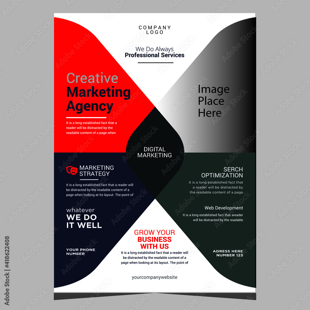 Creative Corporate Flyer For Business Creative Corporate Flyer For Business