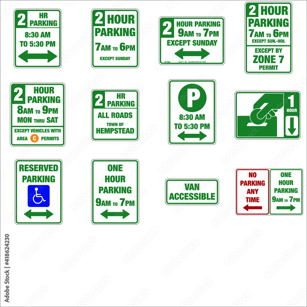 Road signs in the United States, traffic codes in the United States