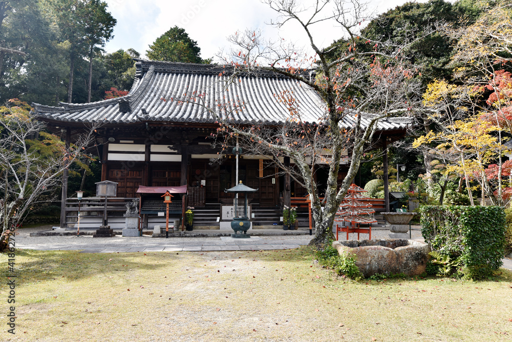 Obraz premium 海住山寺 本堂 京都府木津川市