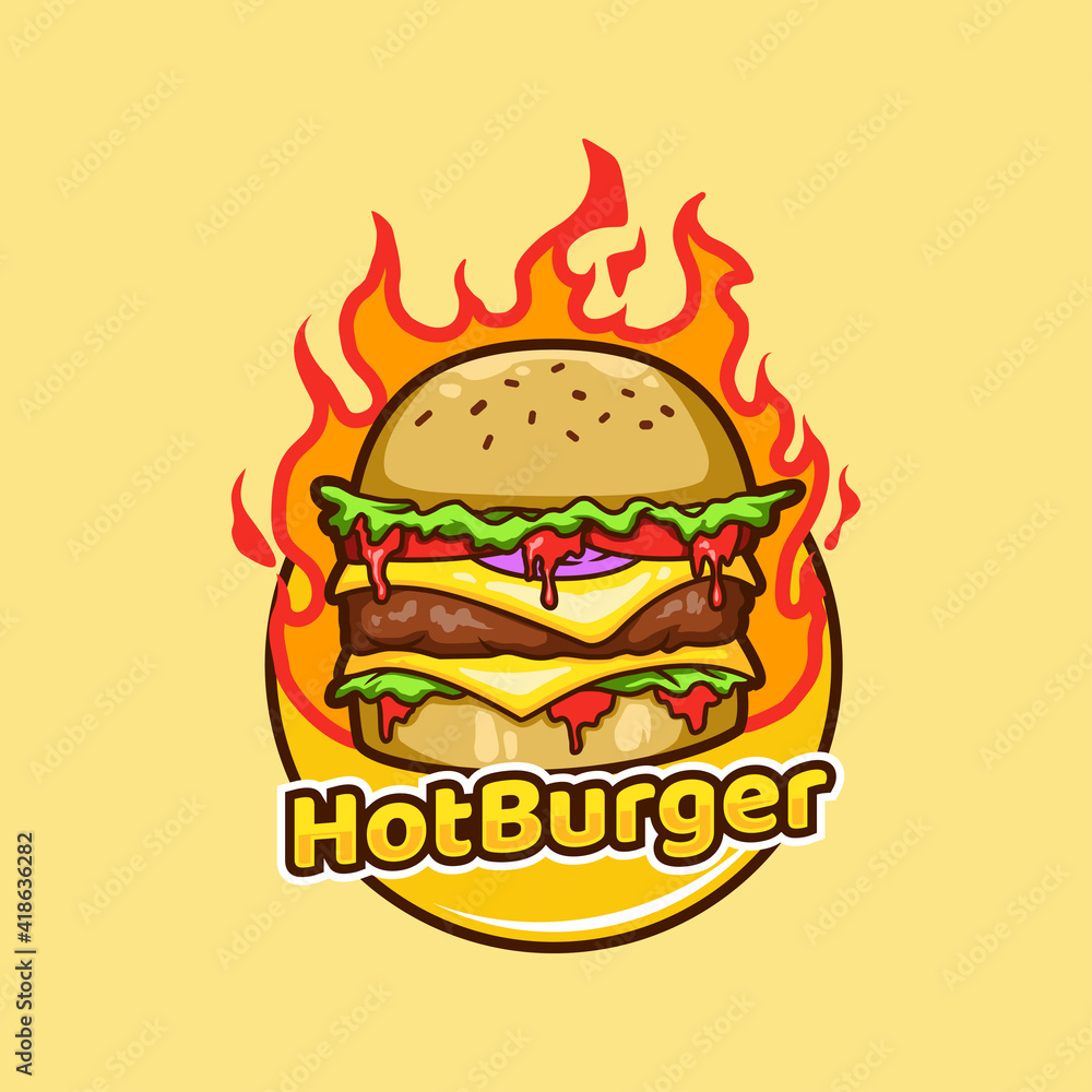 hot burger hamburger fast food hot burger hamburger fast food